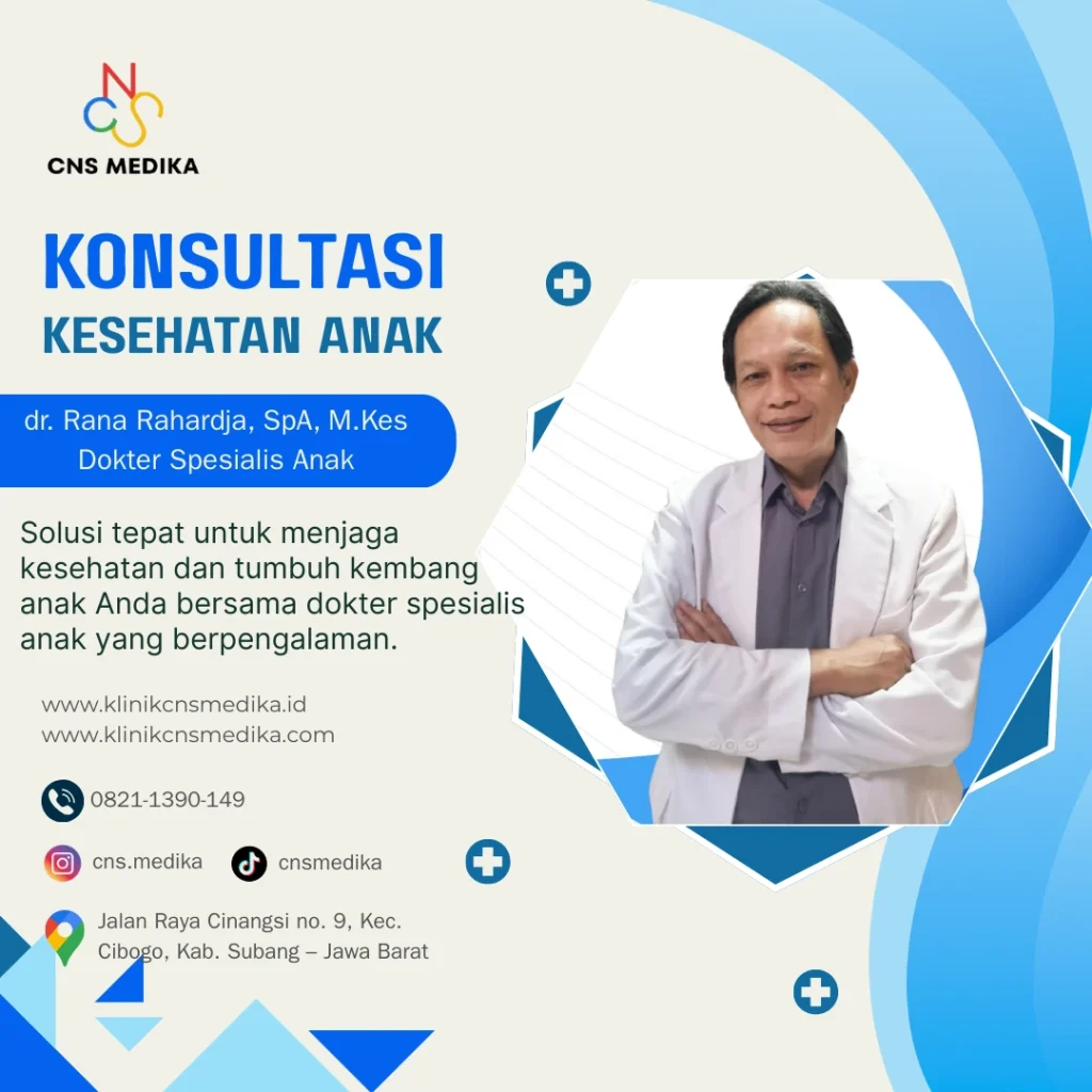 Dokter Anak Paling Bagus di Subang untuk Si Kecil Berobat - Klinik CNS Medika