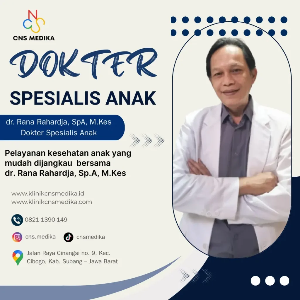Dokter Anak Rana Subang di Klinik CNS Medika