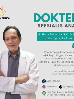 Dokter Rana Subang – Dokter Spesialis Anak di Klinik CNS Medika