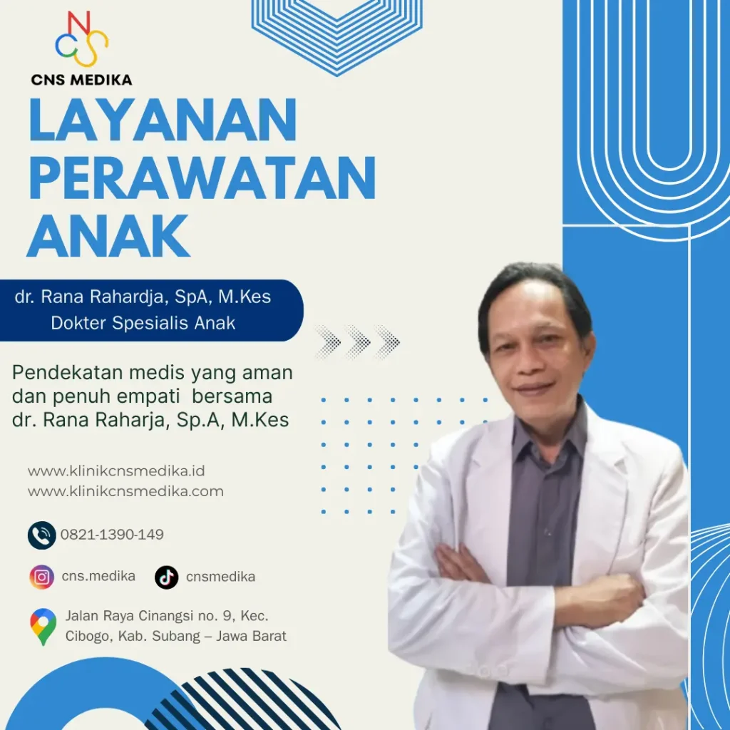 dokter praktek spesialis anak di Subang - Klinik CNS Medika Subang