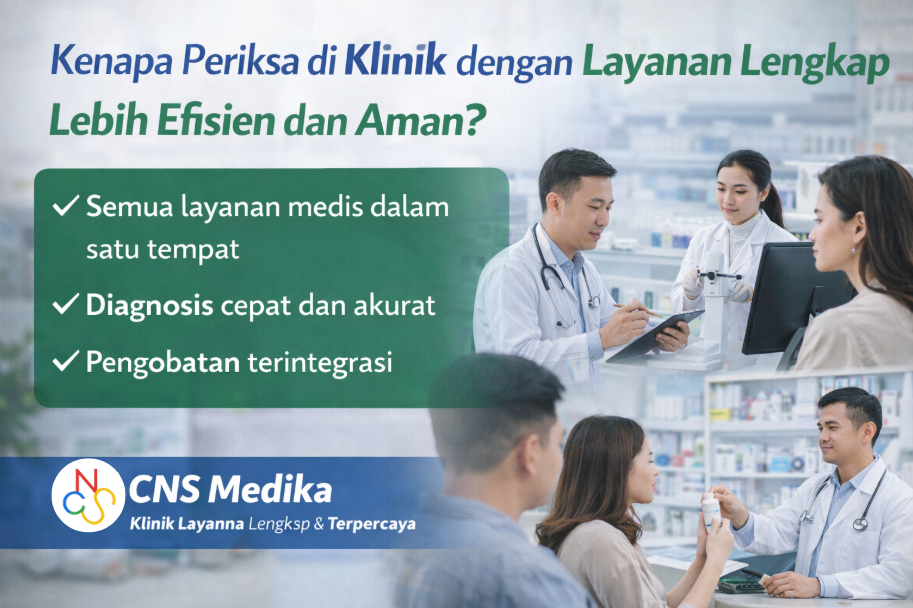 Kenapa Periksa di Klinik dengan Layanan Lengkap Lebih Efisien dan Aman?