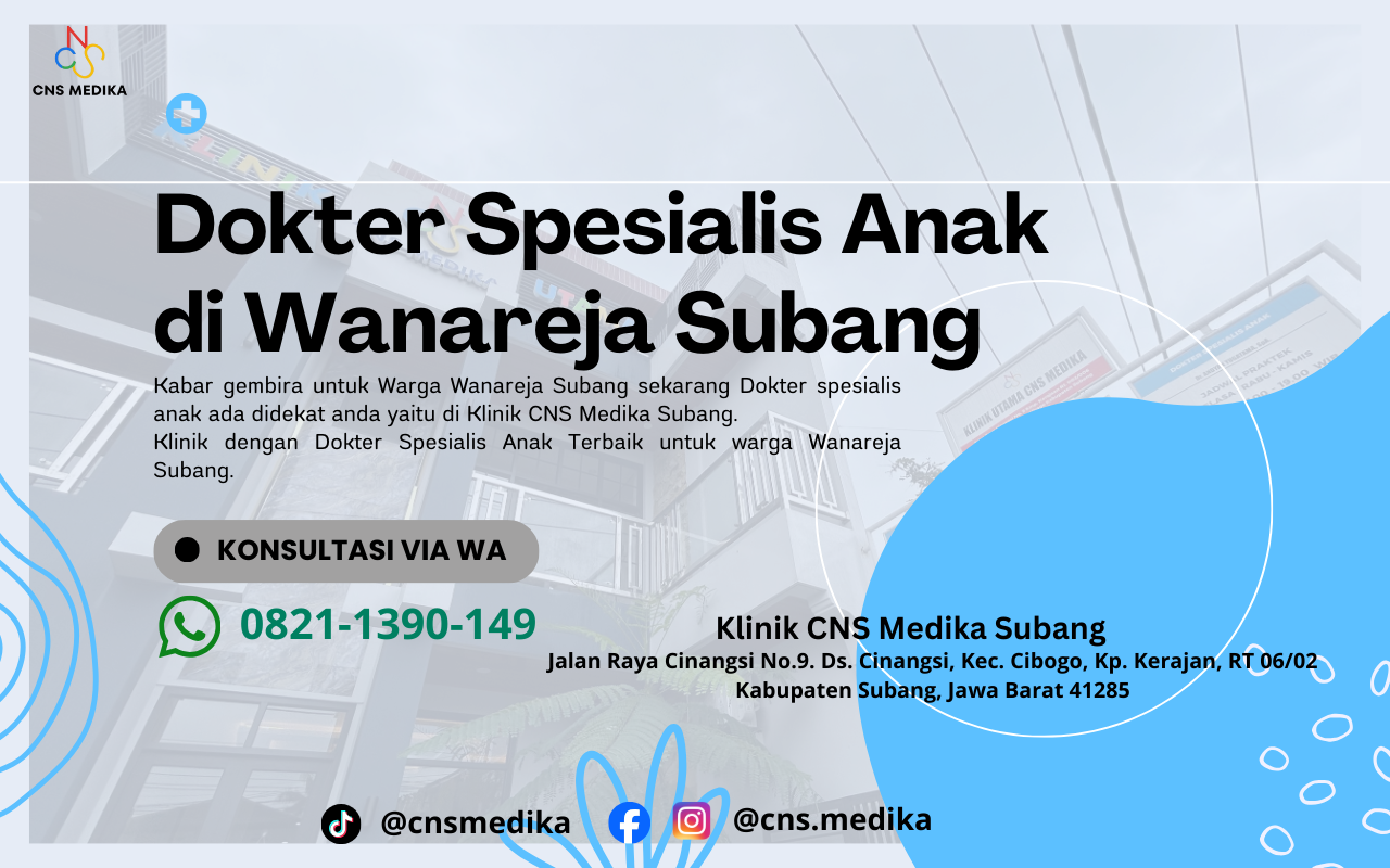 Dokter Spesialis Anak di Wanareja Subang