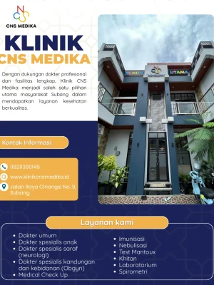Klinik Terbaik di Subang | Klinik Utama CNS Medika