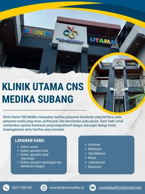 Klinik Terbaik di Subang Kota | Klinik CNS Medika