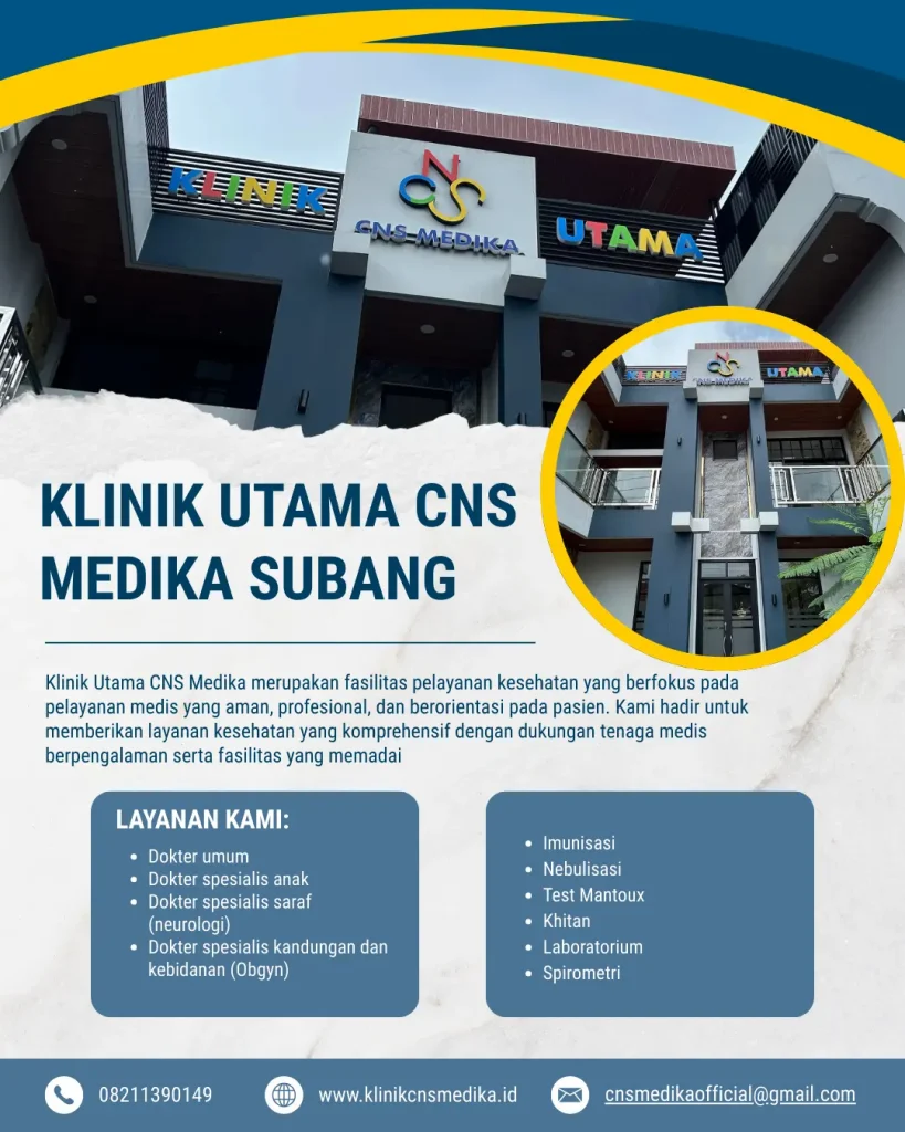 Klinik Terbaik di Subang Kota | Klinik CNS Medika