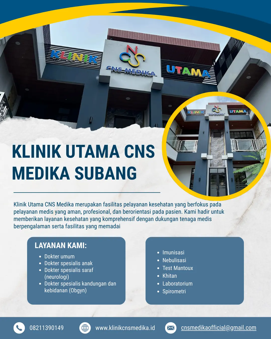 Klinik Terbaik di Subang Kota | Klinik CNS Medika