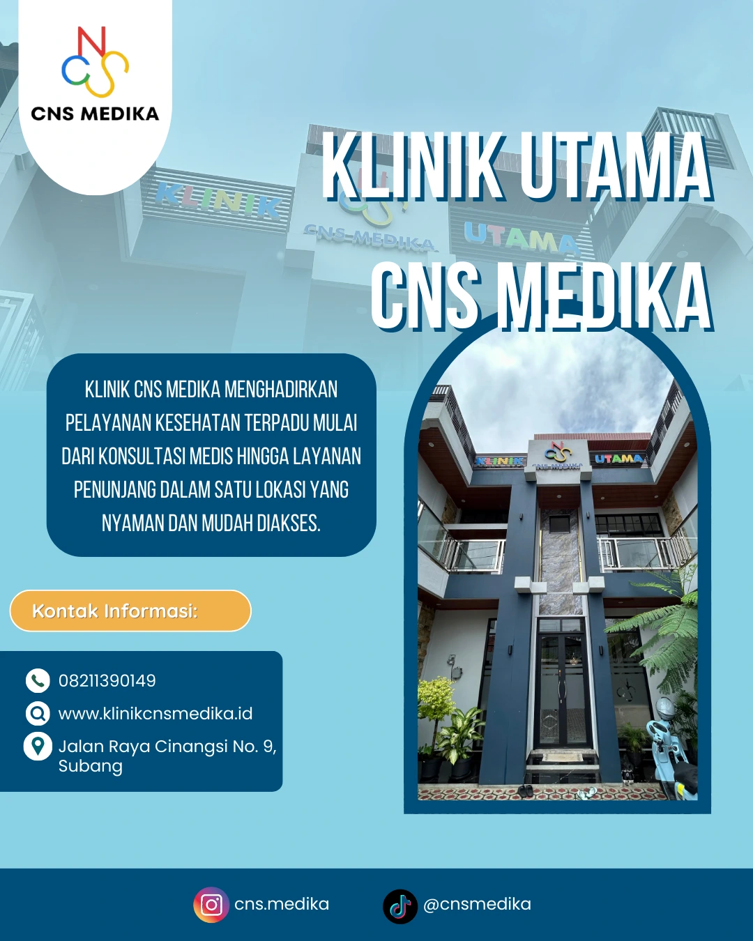 Klinik Terlengkap di Subang | Klinik Utama CNS Medika