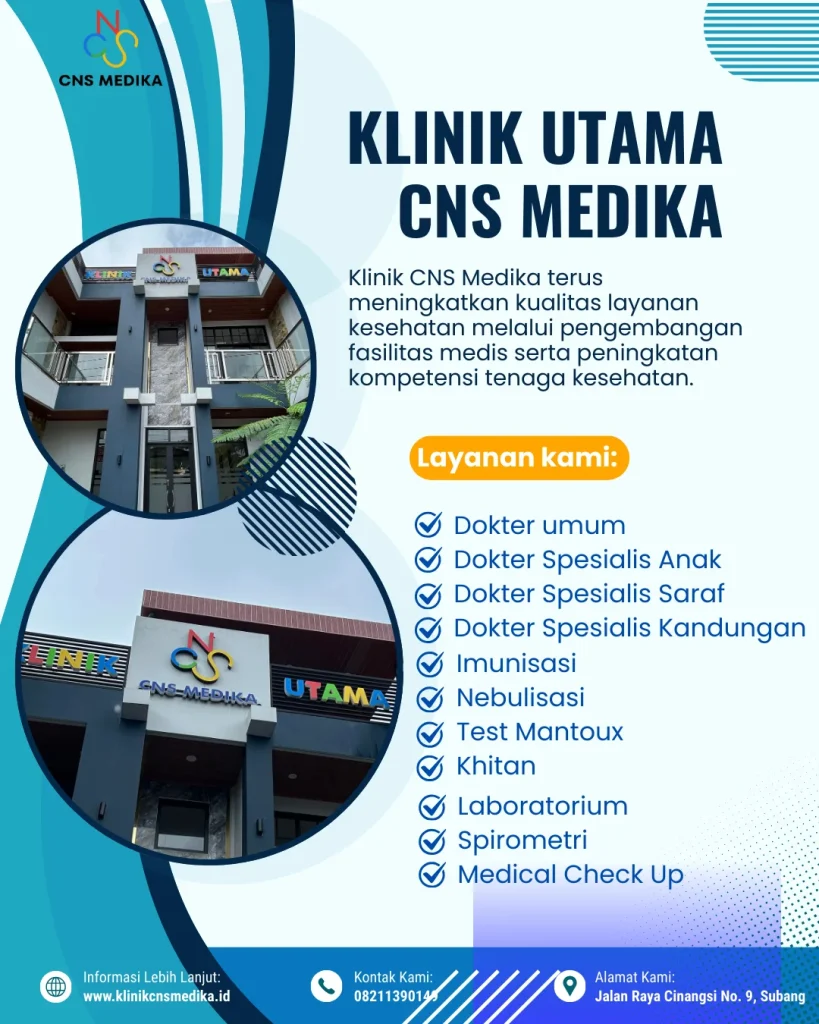Klinik Terlengkap di Subang Klinik Utama CNS Medika