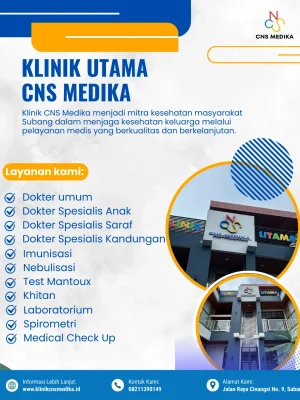 Klinik Utama CNS Medika Terbaik di Subang
