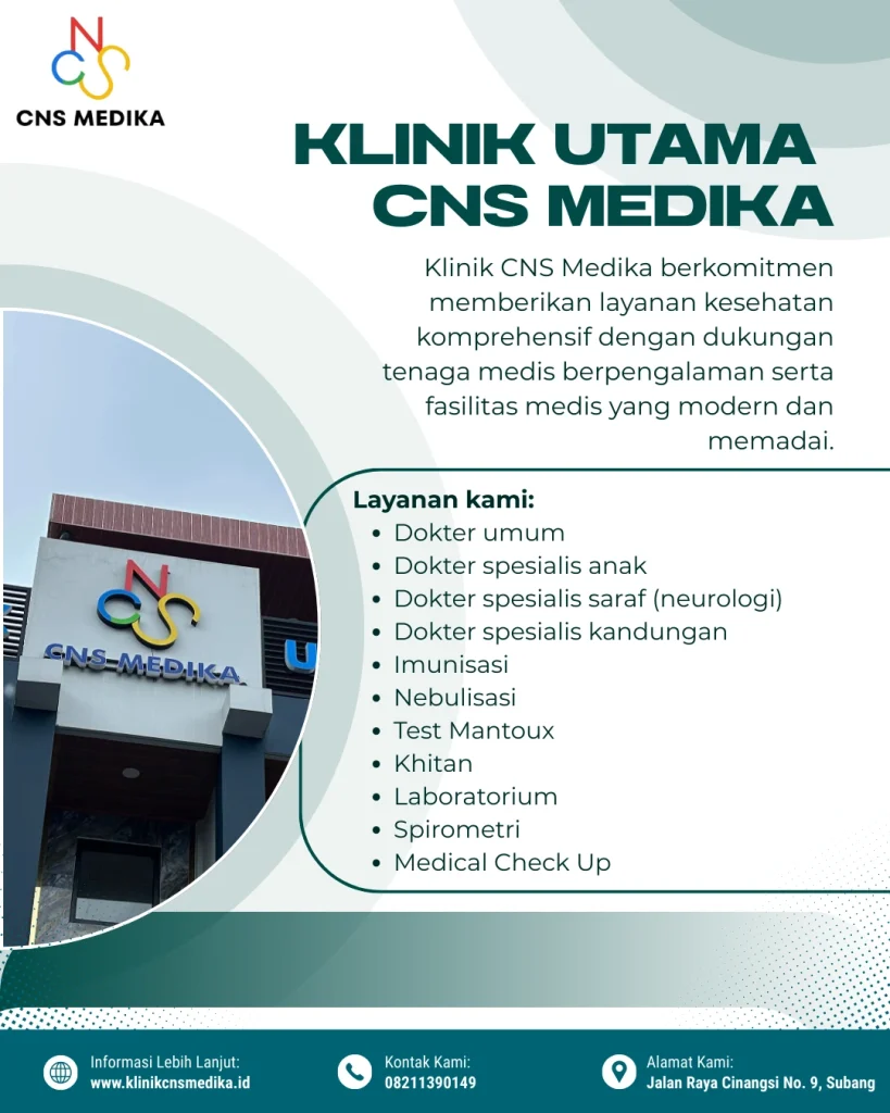 Klinik yang Bagus di Subang Klinik Utama CNS Medika