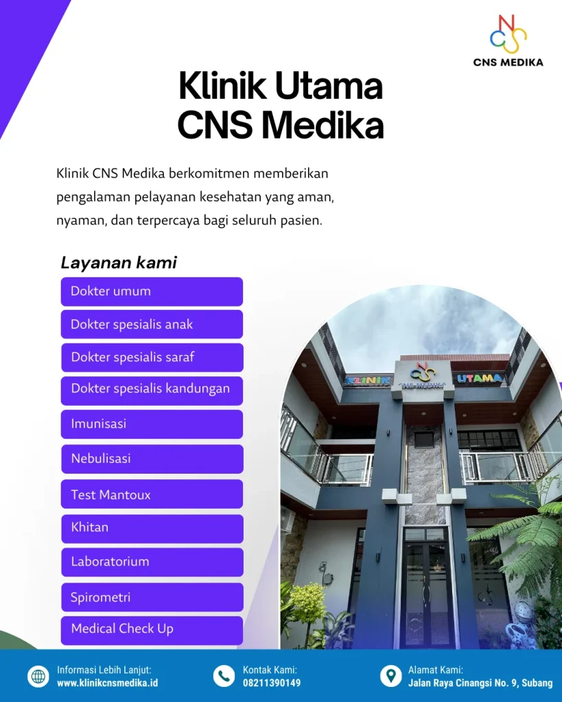 Rekomendasi Klinik di Subang Klinik Utama CNS Medika